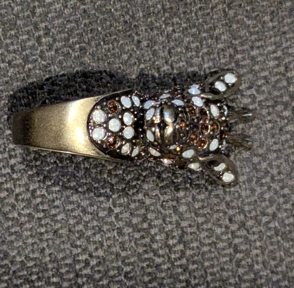 Deer Head Statement Ring - image 3